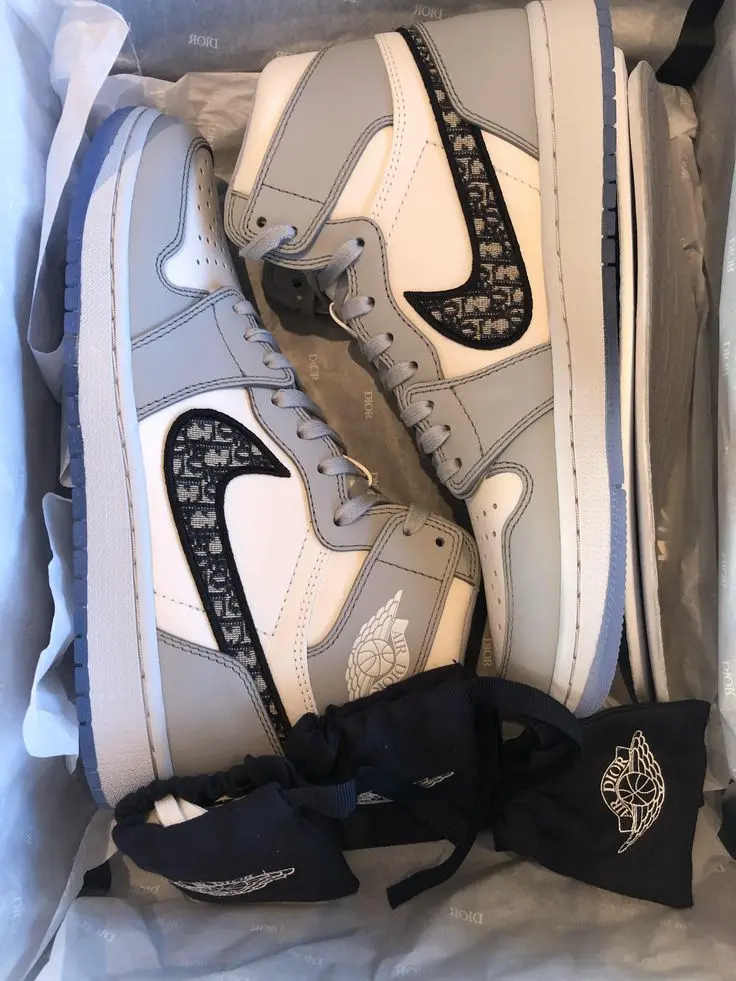 Premium dior x nike jordan sneaker