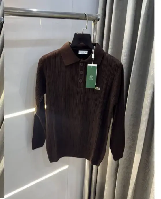 Lacoste  swetshirt cofee colour