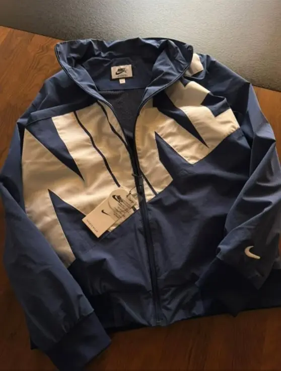 Nike blue starter jacket